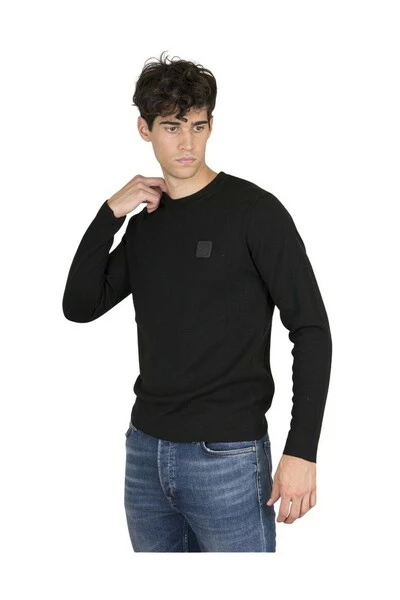 C.P. Company Hoodies & Sweatvesten Maglia Crew Neck Metropolis Series Black 2 C.P. Company Hoodies & Sweatvesten Maglia Crew Neck Metropolis Series Black - Afbeelding 2