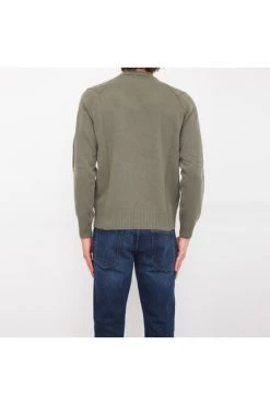 C.P. Company Truien & Vesten Round-neck Knitwear Green