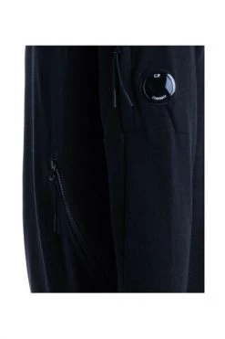 C.P. Company Hoodies & Sweatvesten Diagonal Raised Fleece Zip Pocket Sweatshirt Black -C.P. Company Winkel 388708891a216e33af297fea1156daad