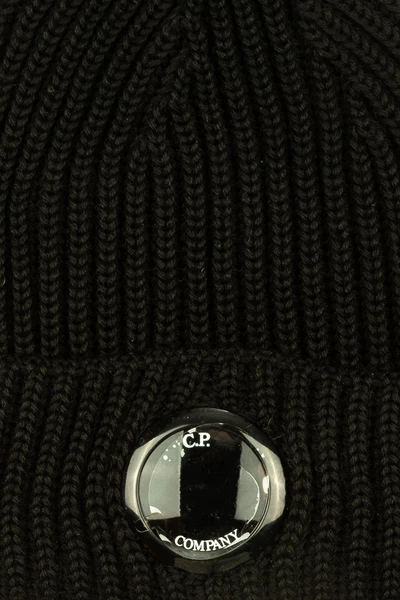 C.P. Company Hoeden Beanies Black 2 C.P. Company Hoeden Beanies Black - Afbeelding 2