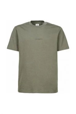 C.P. Company Shirts Logo-print T-shirt Green -C.P. Company Winkel 3bffcea33ece31375de2cbb033348ff3