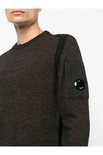 C.P. Company Truien & Vesten Round-neck Knitwear Black 4 C.P. Company Truien & Vesten Round-neck Knitwear Black - Afbeelding 4