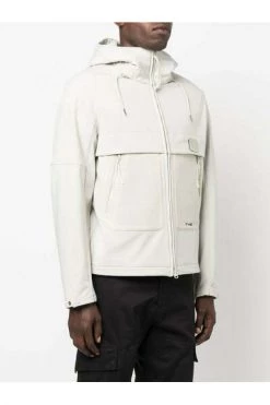 C.P. Company Zomerjassen LOGO JACKET White