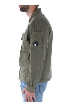 C.P. Company Zomerjassen Microreps Diamond Peach Jacket Green -C.P. Company Winkel 40cd6035896096730dca50e9a1fe420a