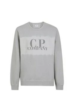 C.P. Company Hoodies & Sweatvesten Light Fleece Tie-Dye Logo Sweatshirt Gray -C.P. Company Winkel 416d96dd7d443166b17a512019afbcf4