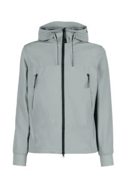 C.P. Company Zomerjassen Shell Goggle Jacket Gray