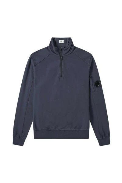 C.P. Company Hoodies & Sweatvesten Quarter Zip Hoodie Blue 1 C.P. Company Hoodies & Sweatvesten Quarter Zip Hoodie Blue