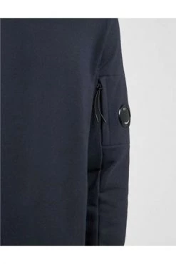 C.P. Company Hoodies & Sweatvesten Diagonal Raised Fleece Crew Neck Sweatshirt Blue -C.P. Company Winkel 43df9d3750bbef1ac3fcd3a4aa401097