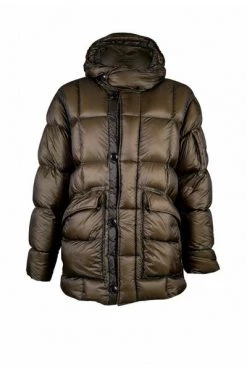 C.P. Company Gewatteerde Jassen Down Jackets Green