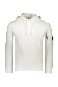 C.P. Company Hoodies & Sweatvesten Diagonal Raised Fleece Pullover Hoodie White -C.P. Company Winkel 46b49e80cd6279b8a132b15658903903