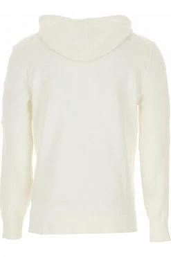 C.P. Company Hoodies & Sweatvesten Lightweight Cotton Knit Hoodie White