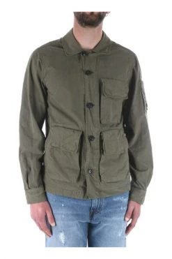 C.P. Company Zomerjassen Microreps Diamond Peach Jacket Green -C.P. Company Winkel 47759e70c3ccc48f25e95a4c695b155f