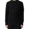 C.P. Company Truien & Vesten Woolen Knitted Sweater Black