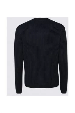 C.P. Company Truien & Vesten Round-neck Knitwear Blue