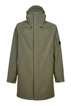 Regenjassen C.P. Company Shell-R Parka Green