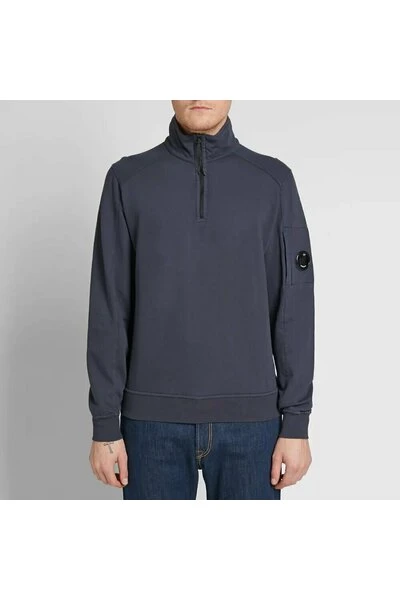 C.P. Company Hoodies & Sweatvesten Quarter Zip Hoodie Blue 3 C.P. Company Hoodies & Sweatvesten Quarter Zip Hoodie Blue - Afbeelding 3