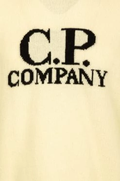 C.P. Company Truien & Vesten Round-neck Knitwear Beige -C.P. Company Winkel 4e414af26828c0c3286f4c5eaded36d7
