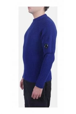 C.P. Company Truien & Vesten TECHNICAL SWEATER Blue -C.P. Company Winkel 4e7958653c4d2b9ae28eb51c342071b3