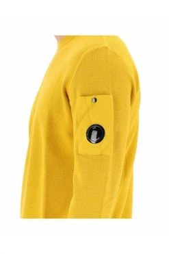 C.P. Company Truien & Vesten 12CMKN147A004128G239 SWEATER Yellow -C.P. Company Winkel 4fd75c60001e585d1041cc69f4d44515