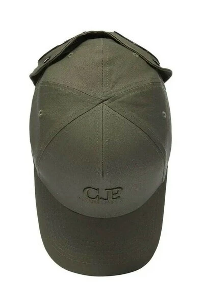 C.P. Company Petten Baseball Cap Green 2 C.P. Company Petten Baseball Cap Green - Afbeelding 2