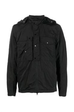 C.P. Company Gewatteerde Jassen Lightweight Jacket Black
