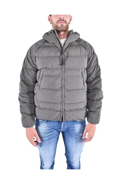 C.P. Company Gewatteerde Jassen Jackets Gray 2 C.P. Company Gewatteerde Jassen Jackets Gray - Afbeelding 2