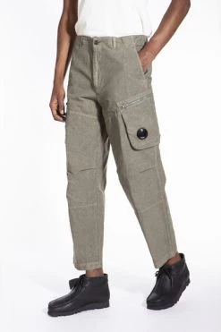 C.P. Company Broeken Wide Trousers Gray -C.P. Company Winkel 52da38aefab5a99bc43300547ea01ddf