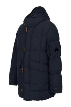 C.P. Company Winterjassen Flatt Nylon Down Jacket Blue -C.P. Company Winkel 533cf5250a3269cc7685679370a0891c