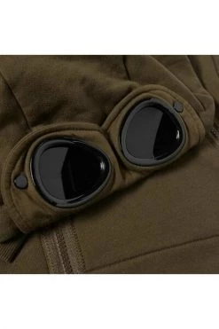 C.P. Company Hoodies & Sweatvesten Diagonal Raised Fleece Goggle Hoodie Brown -C.P. Company Winkel 578adbd2969af0162cc92badd1bf2fab