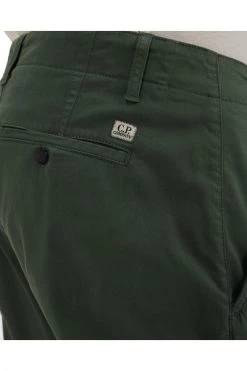 C.P. Company Korte Broeken Garment Dyed Stretch Sateen Lens Pocket Shorts Green -C.P. Company Winkel 580bd384cfc15c04b8c5ca8225409ec9