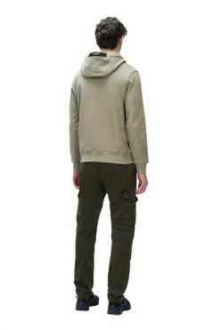 C.P. Company Hoodies & Sweatvesten Diagonal Raised Fleece Arm Lens Popover Hoody Beige -C.P. Company Winkel 58b1ba26f2abe76801966adf4ab18b27