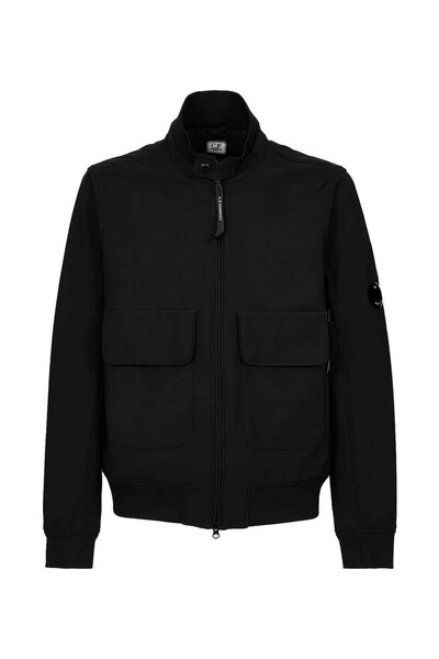 C.P. Company Bomber Jackets Black 1 C.P. Company Bomber Jackets Black