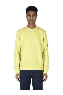 C.P. Company Truien & Vesten Round-neck Knitwear Yellow
