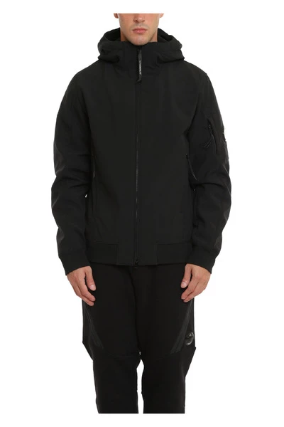 C.P. Company Bomber Jackets Black 1 C.P. Company Bomber Jackets Black