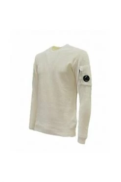 C.P. Company Hoodies & Sweatvesten Knitwear White