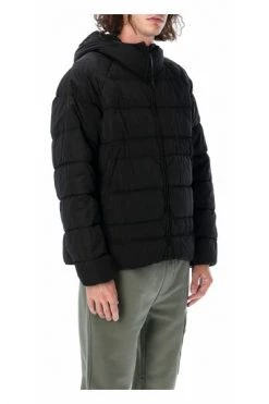 C.P. Company Gewatteerde Jassen Hooded Down Jacket Blue