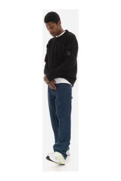 C.P. Company Truien & Vesten Round-neck Knitwear Black