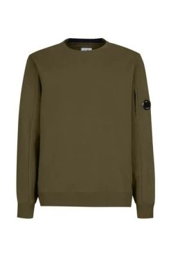 C.P. Company Hoodies & Sweatvesten Logo Strap Crewneck Sweatshirt Green -C.P. Company Winkel 618406c2e2700f72037a7eb5eac560f8