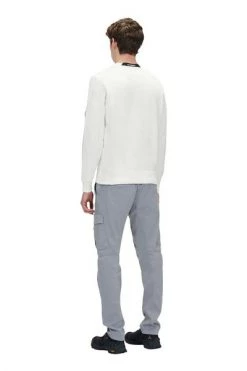 C.P. Company Hoodies & Sweatvesten Diagonal Raised Fleece Sweatshirt White -C.P. Company Winkel 63a4d83e6f11f937a29753a0d2c9cba3