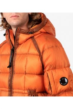 C.P. Company Gewatteerde Jassen Shell Hooded Jacket Orange