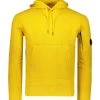 C.P. Company Hoodies & Sweatvesten Diagonal Raised Fleece Pullover Hoodie Yellow