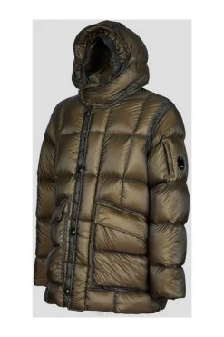 C.P. Company Gewatteerde Jassen Jackets Green -C.P. Company Winkel 648482318f28d5375f3cc52361e8b8eb
