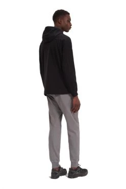 C.P. Company Hoodies & Sweatvesten Mixed Garment Dyed Lens Hoodie Black