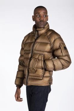 C.P. Company Gewatteerde Jassen Down Jackets Brown -C.P. Company Winkel 64f10da86dcbf9b66feb4db01af39b6d