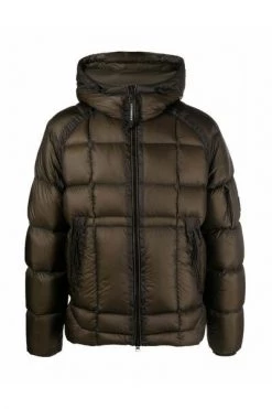 C.P. Company Gewatteerde Jassen Down Jackets Green
