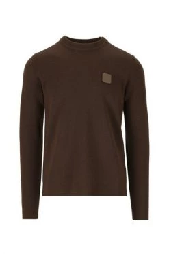 C.P. Company Truien & Vesten CREWNECK JUMPER Brown