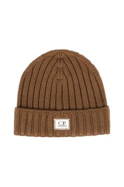 C.P. Company Hoeden Beanies Brown -C.P. Company Winkel 6837eb62cac500c6ea36aa43e28c70e6