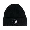 C.P. Company Hoeden Goggle Beanie Black