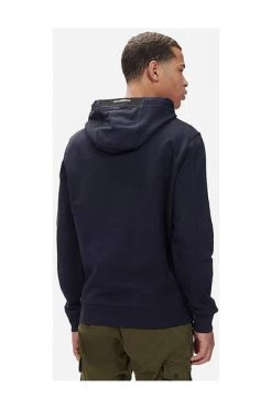 C.P. Company Hoodies & Sweatvesten Sweatshirt Sweat Hooded 12CMSS023A005086W888 Blue