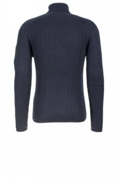 C.P. Company Truien & Vesten Men Turtleneck Sweater Merino Wool Blue -C.P. Company Winkel 69cbdb628a18b568840f115e8e65d05c